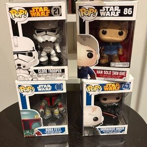 Funko Star Wars Pop! Vinyl Collection - set of 4